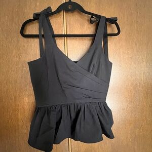 Brand new Express black wrap top